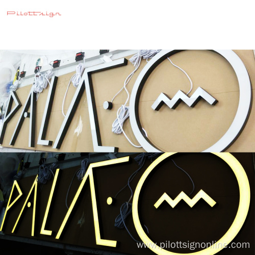 Buyers favorite shopping mall acrylic advertising signboard